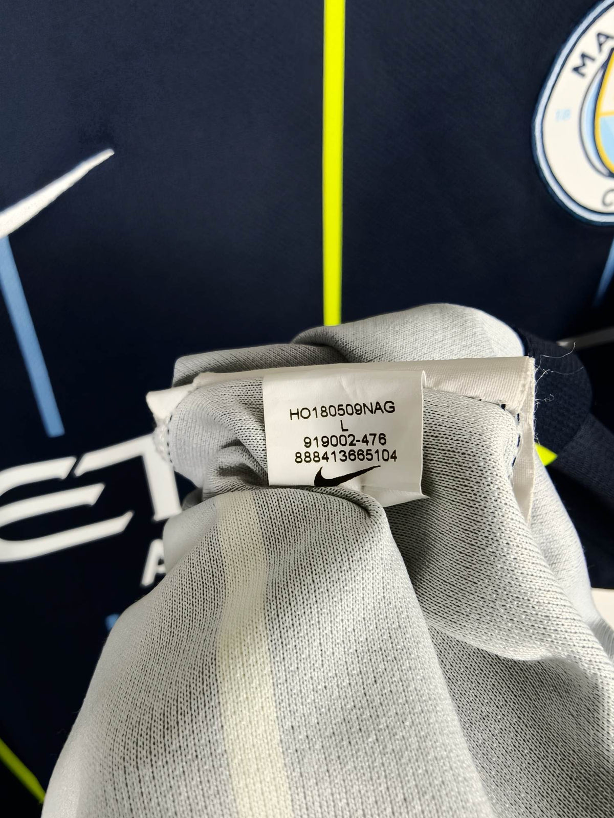 2018-19 Manchester City Away Shirt