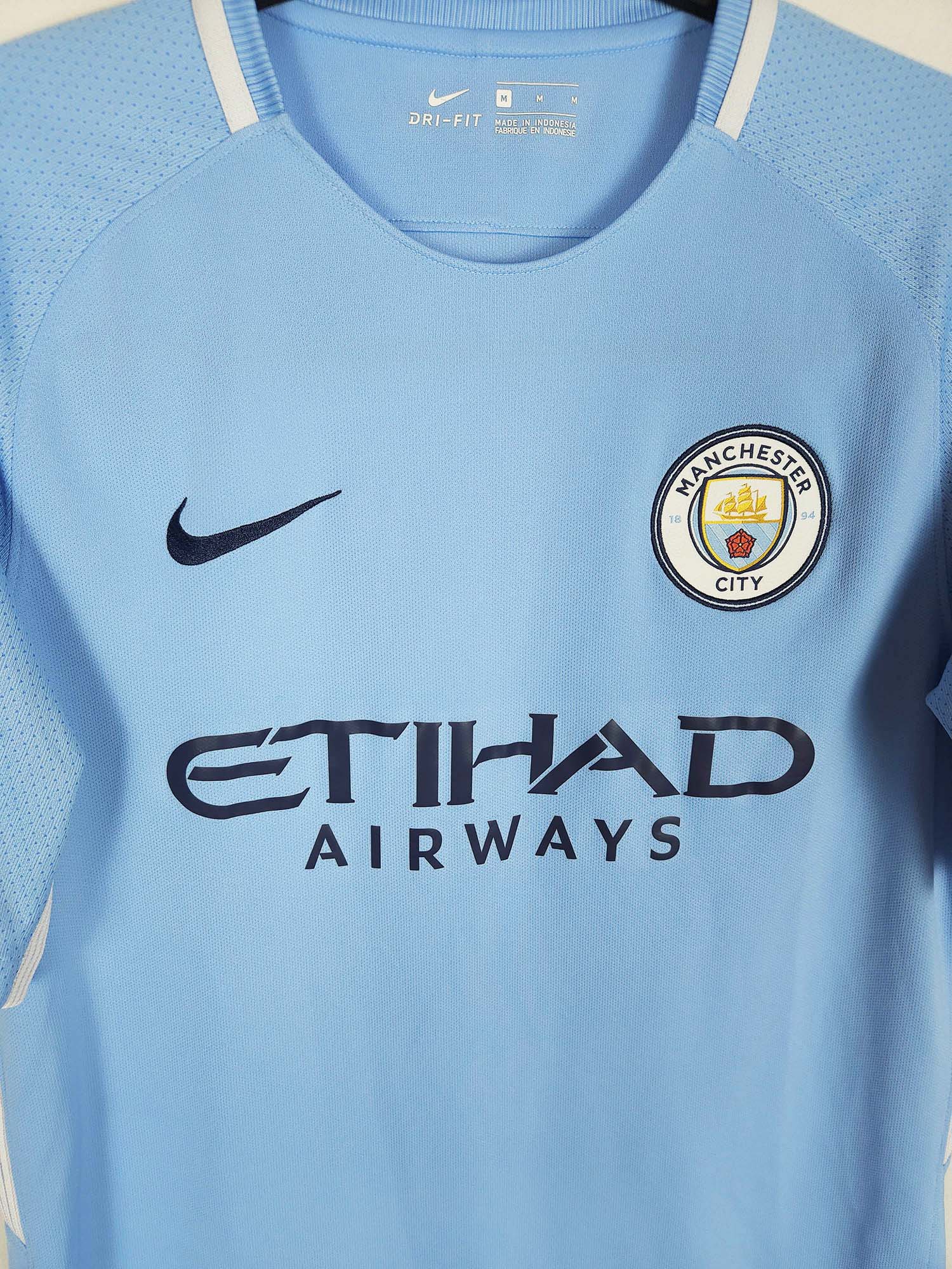 2017-18 Manchester City Home Shirt