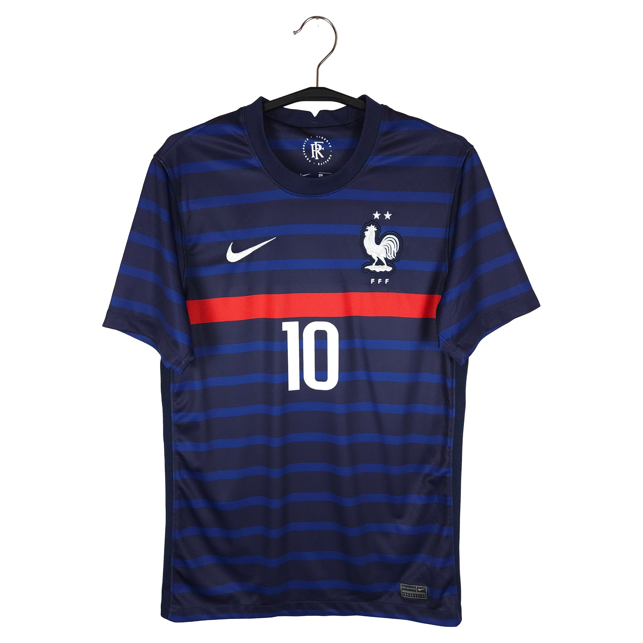 2020-21 France Home Shirt Mbappe #10