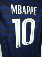 2020-21 France Home Shirt Mbappe #10