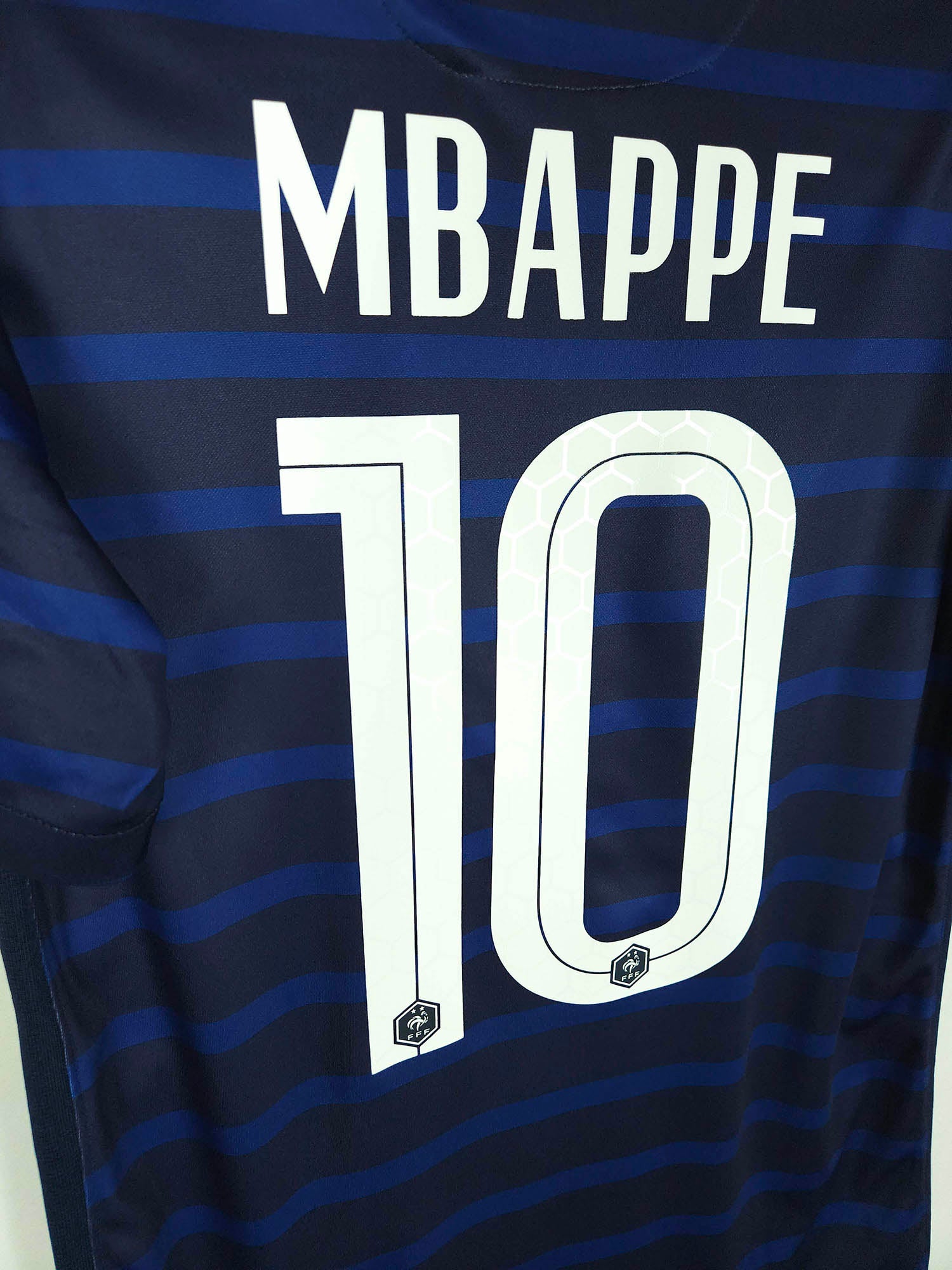 2020-21 France Home Shirt Mbappe #10