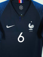 2018-19 France Home Shirt Pogba #6