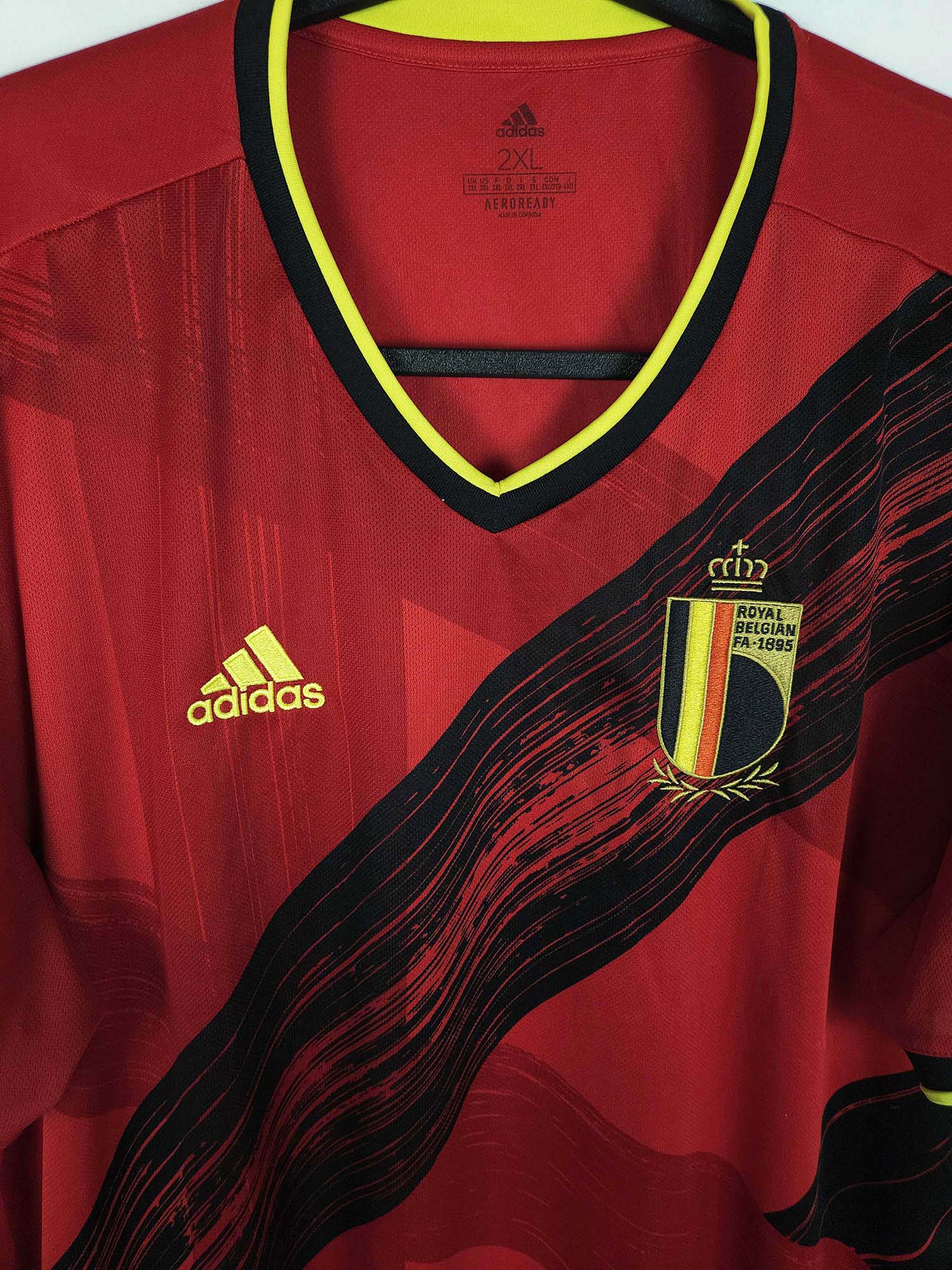 2020-21 Belgium Home Shirt