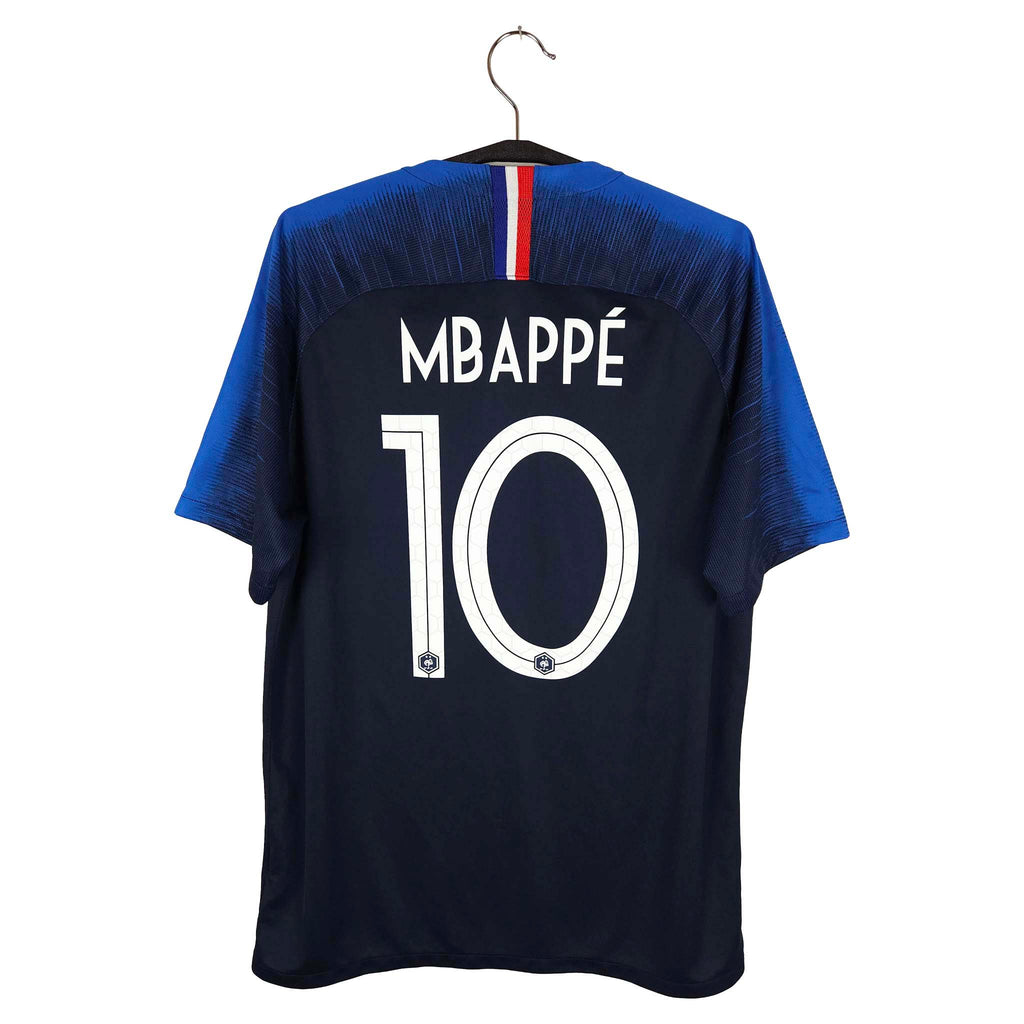 2018-19 France Home Shirt Mbappe #10