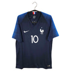 2018-19 France Home Shirt Mbappe #10