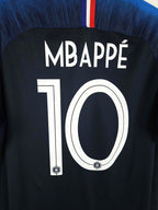 2018-19 France Home Shirt Mbappe #10
