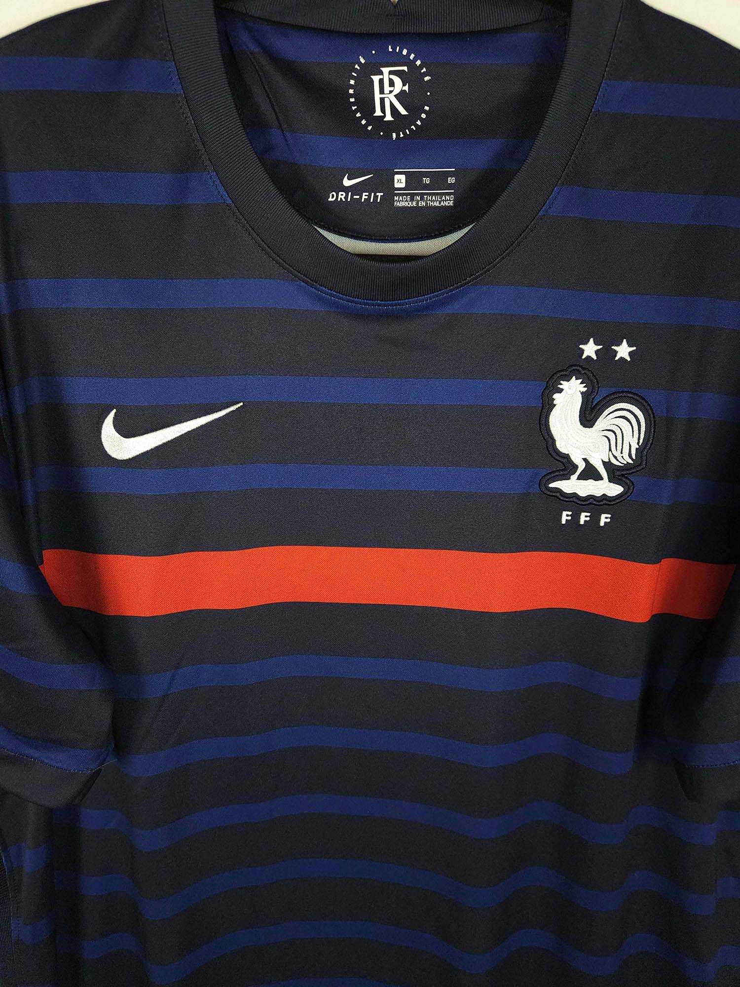 2020-21 France Home Shirt