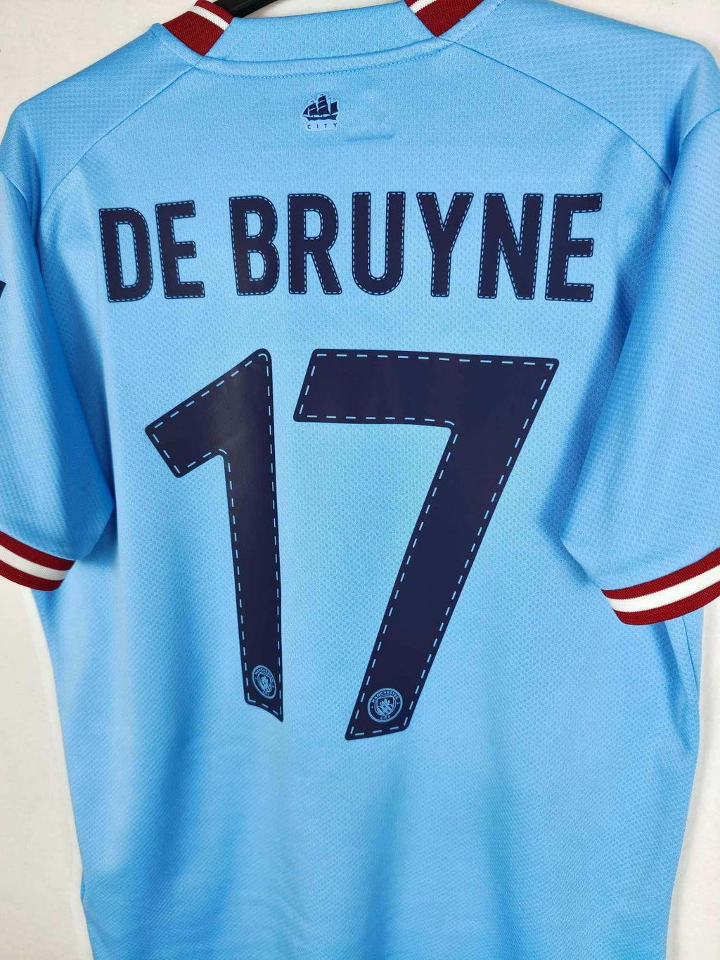2022-23 Manchester City Home Shirt De Bruyne #17