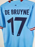2022-23 Manchester City Home Shirt De Bruyne #17