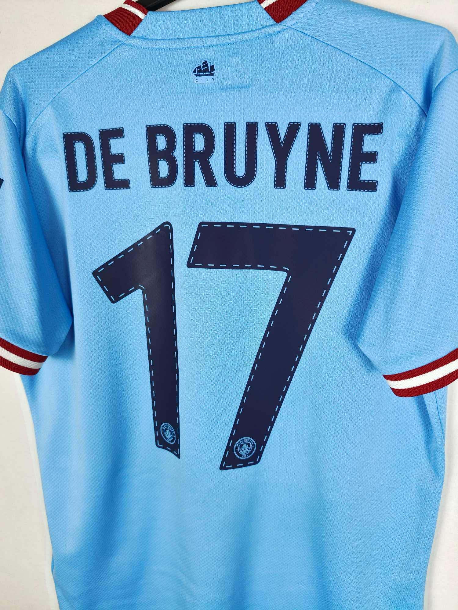 2022-23 Manchester City Home Shirt De Bruyne #17