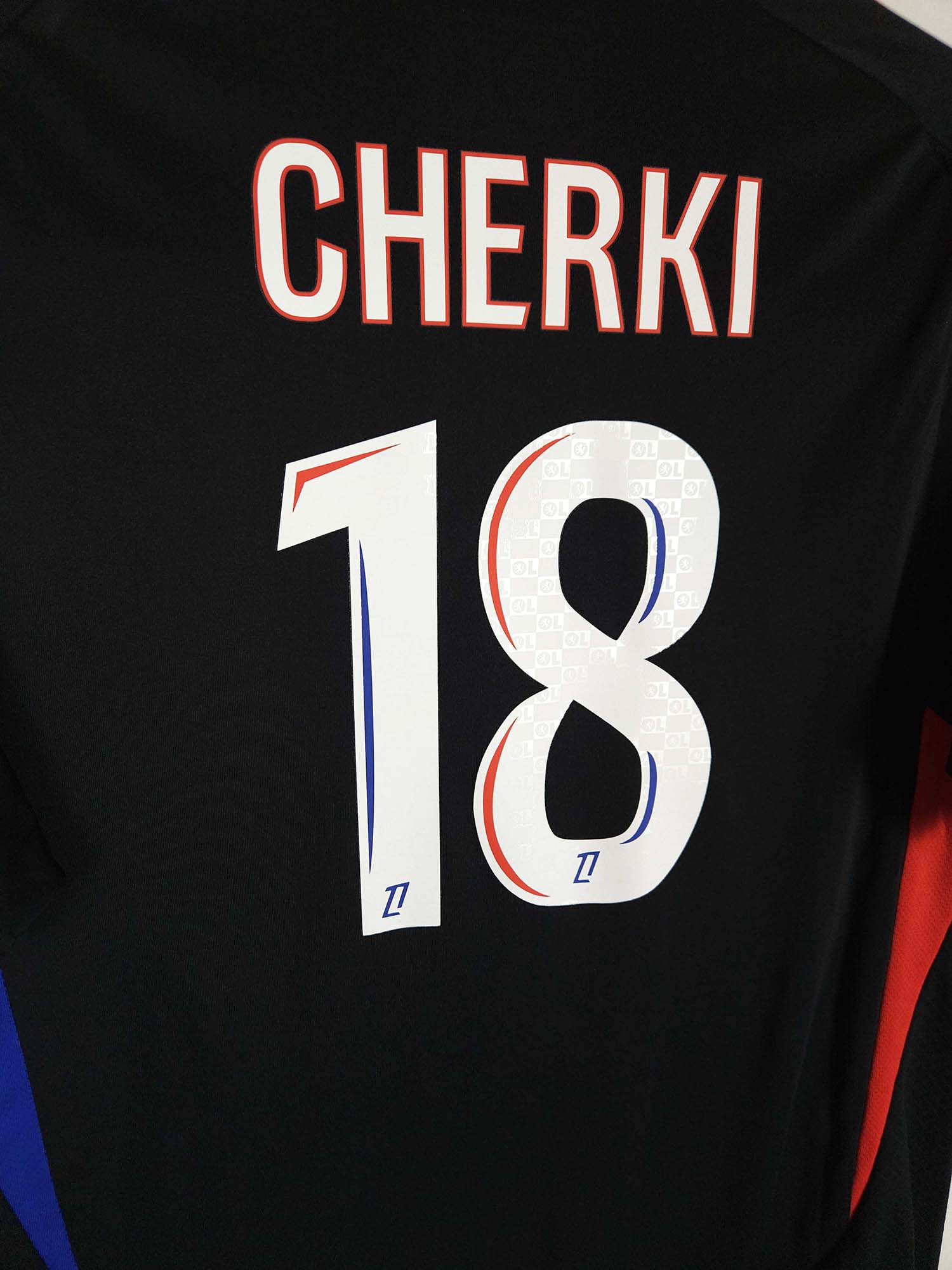 2024-25 Olympique Lyon Away Shirt Cherki #18