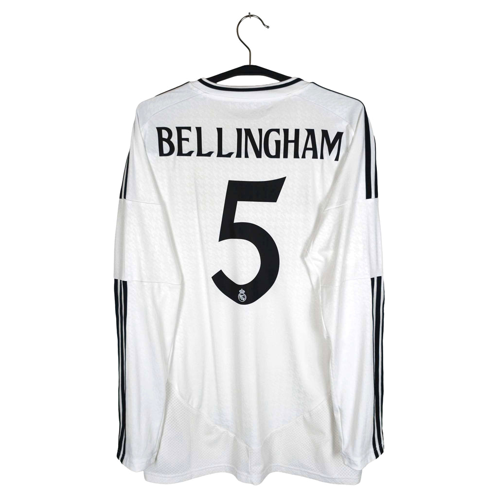 2024-25 Real Madrid Home Shirt Bellingham #5 (LS)