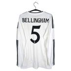 2024-25 Real Madrid Home Shirt Bellingham #5 (LS)