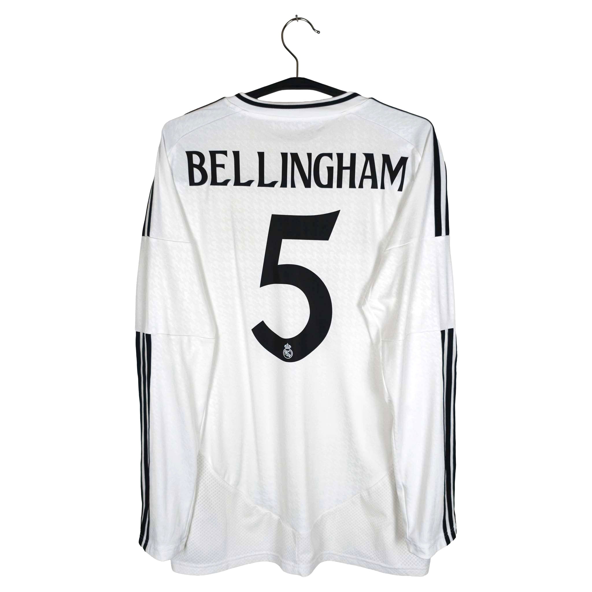 2024-25 Real Madrid Home Shirt Bellingham #5 (LS)