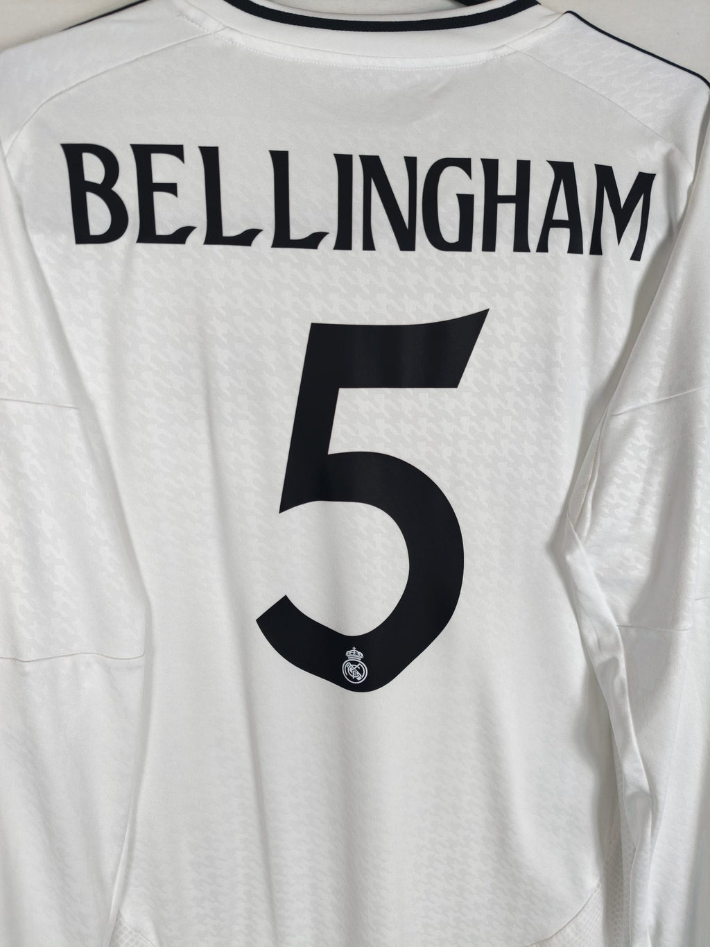 2024-25 Real Madrid Home Shirt Bellingham #5 (LS)