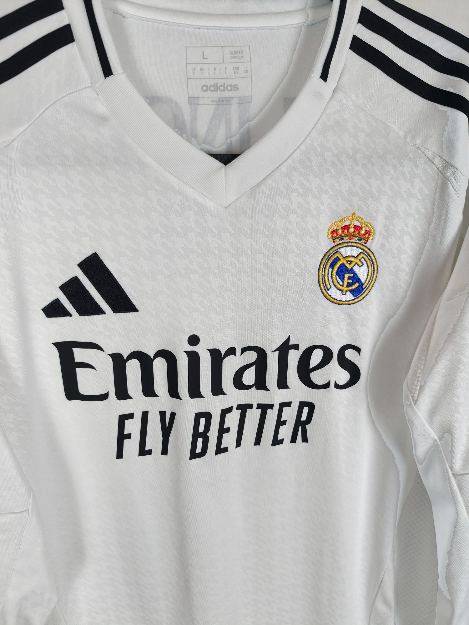 2024-25 Real Madrid Home Shirt Bellingham #5 (LS)