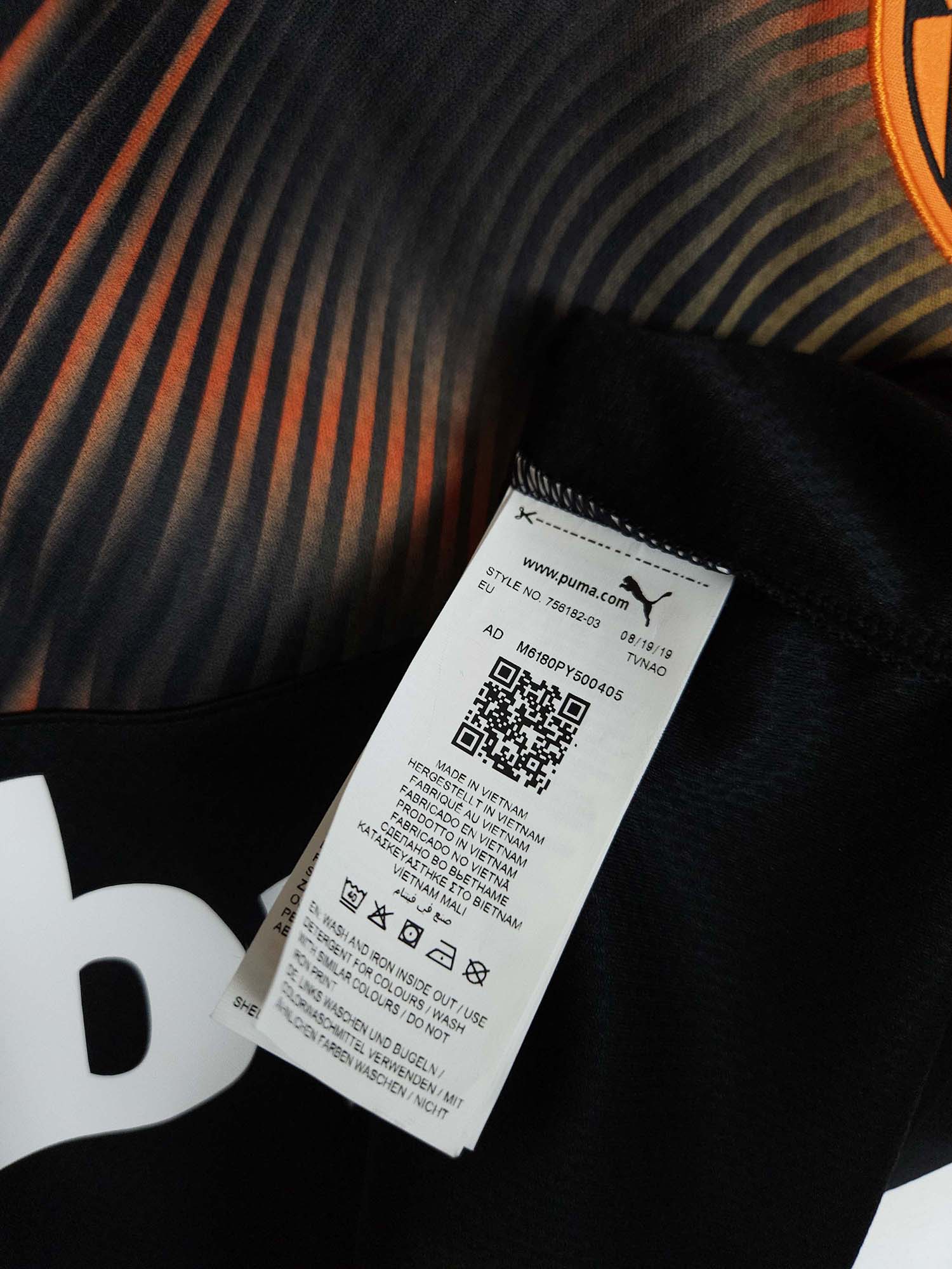 2019-20 Valencia Away Shirt