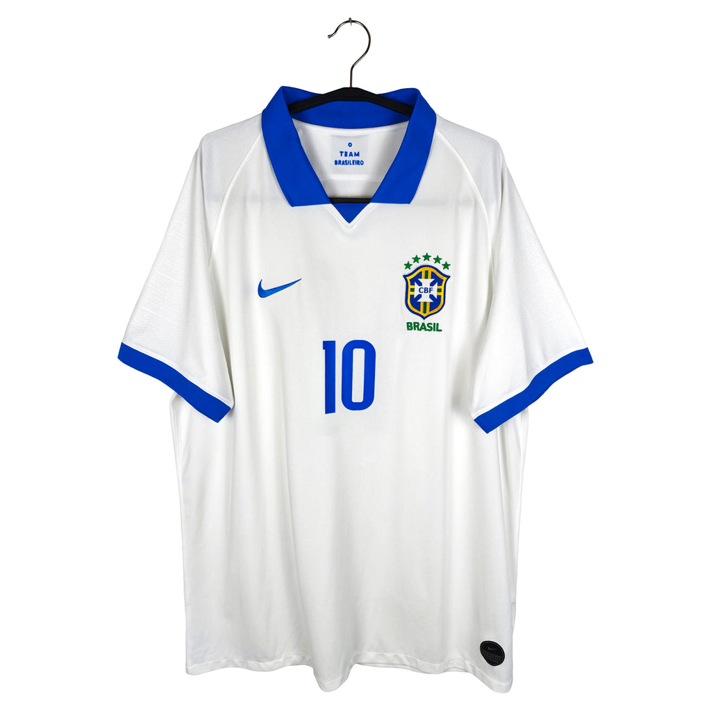 2019-20 Brazil Away Shirt Neymar Jr #10 - front view