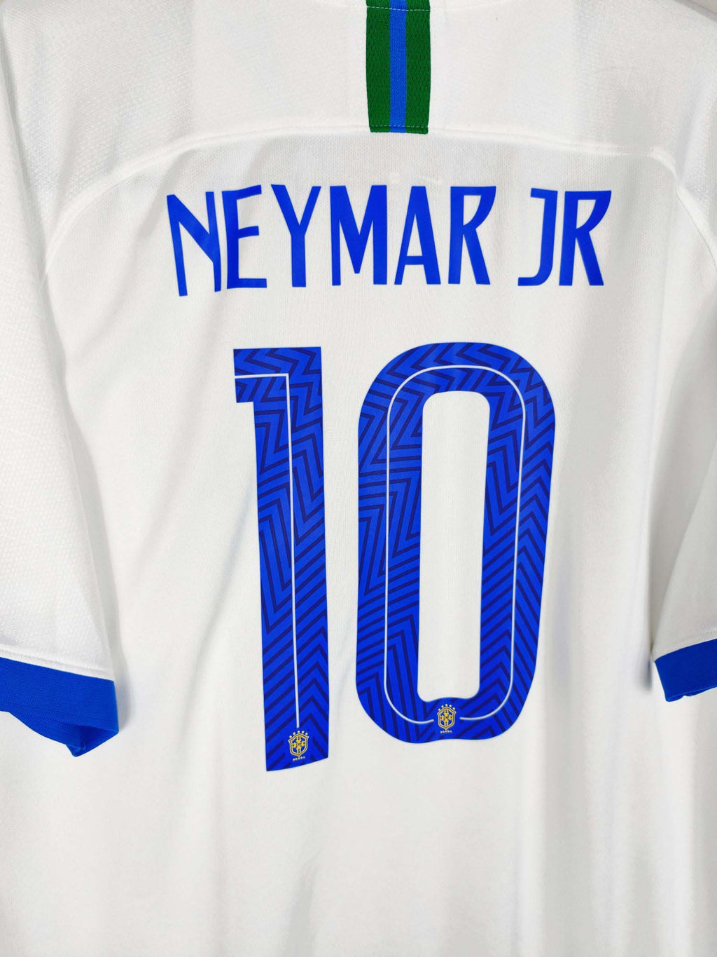 2019-20 Brazil Away Shirt Neymar Jr #10 - detailed view