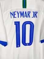 2019-20 Brazil Away Shirt Neymar Jr #10 - detailed view