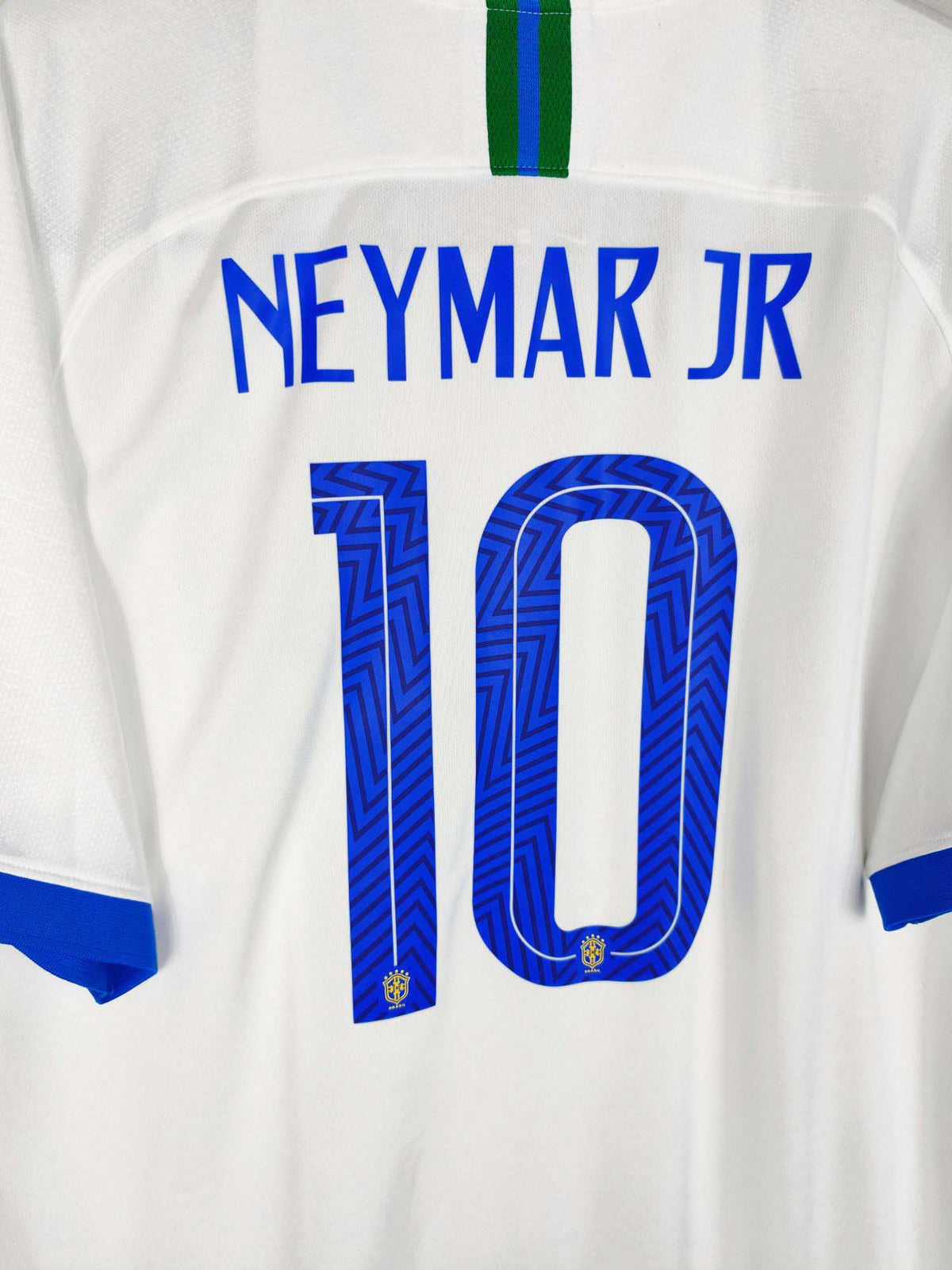 2019-20 Brazil Away Shirt Neymar Jr #10 - detailed view