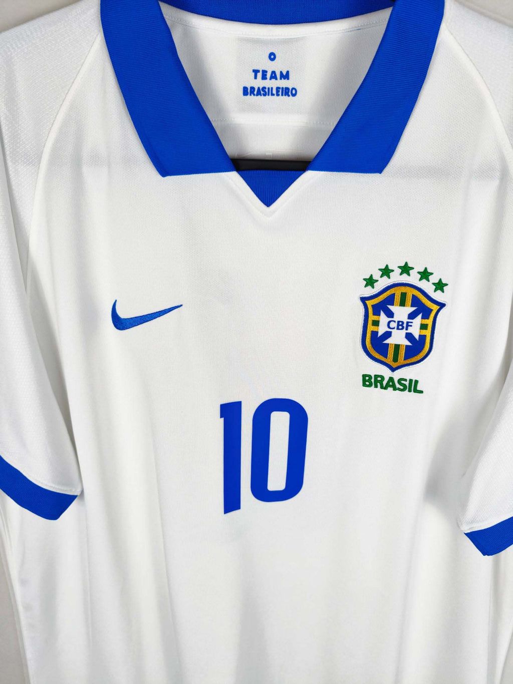 2019-20 Brazil Away Shirt Neymar Jr #10 - detailed view