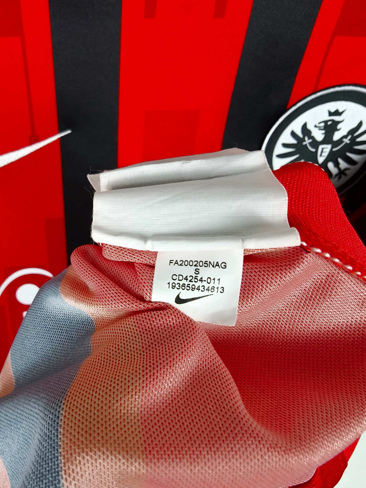 2020-21 Eintracht Frankfurt Home Shirt