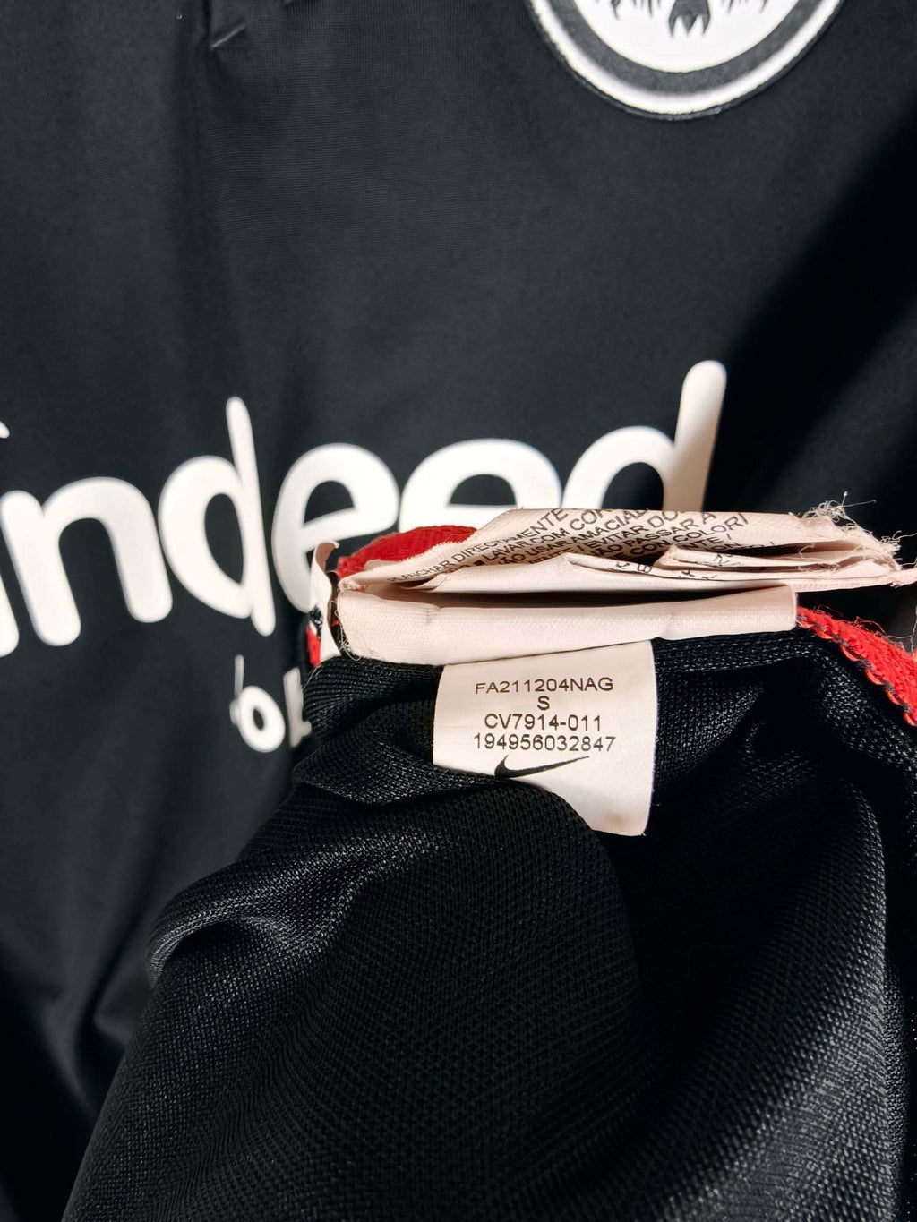 2021-22 Eintracht Frankfurt Home Shirt