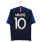 2018-19 France Home Shirt Mbappe #10