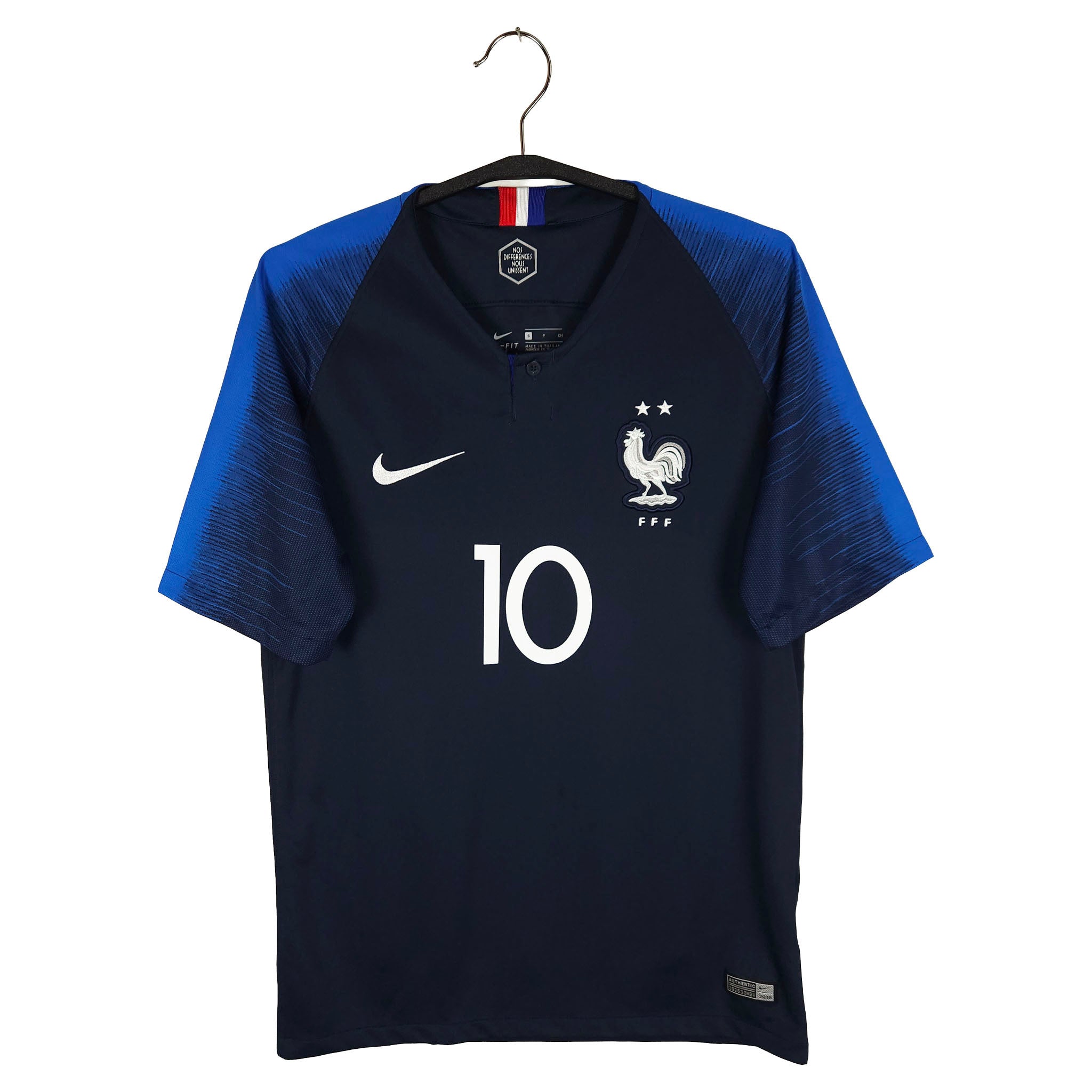 2018-19 France Home Shirt Mbappe #10