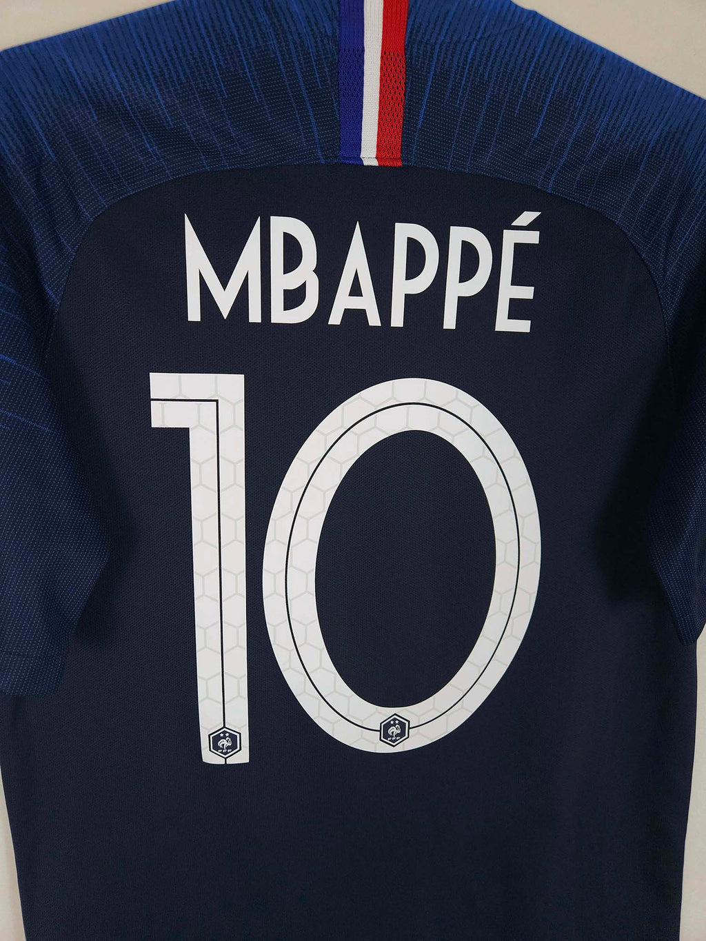 2018-19 France Home Shirt Mbappe #10