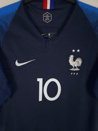 2018-19 France Home Shirt Mbappe #10