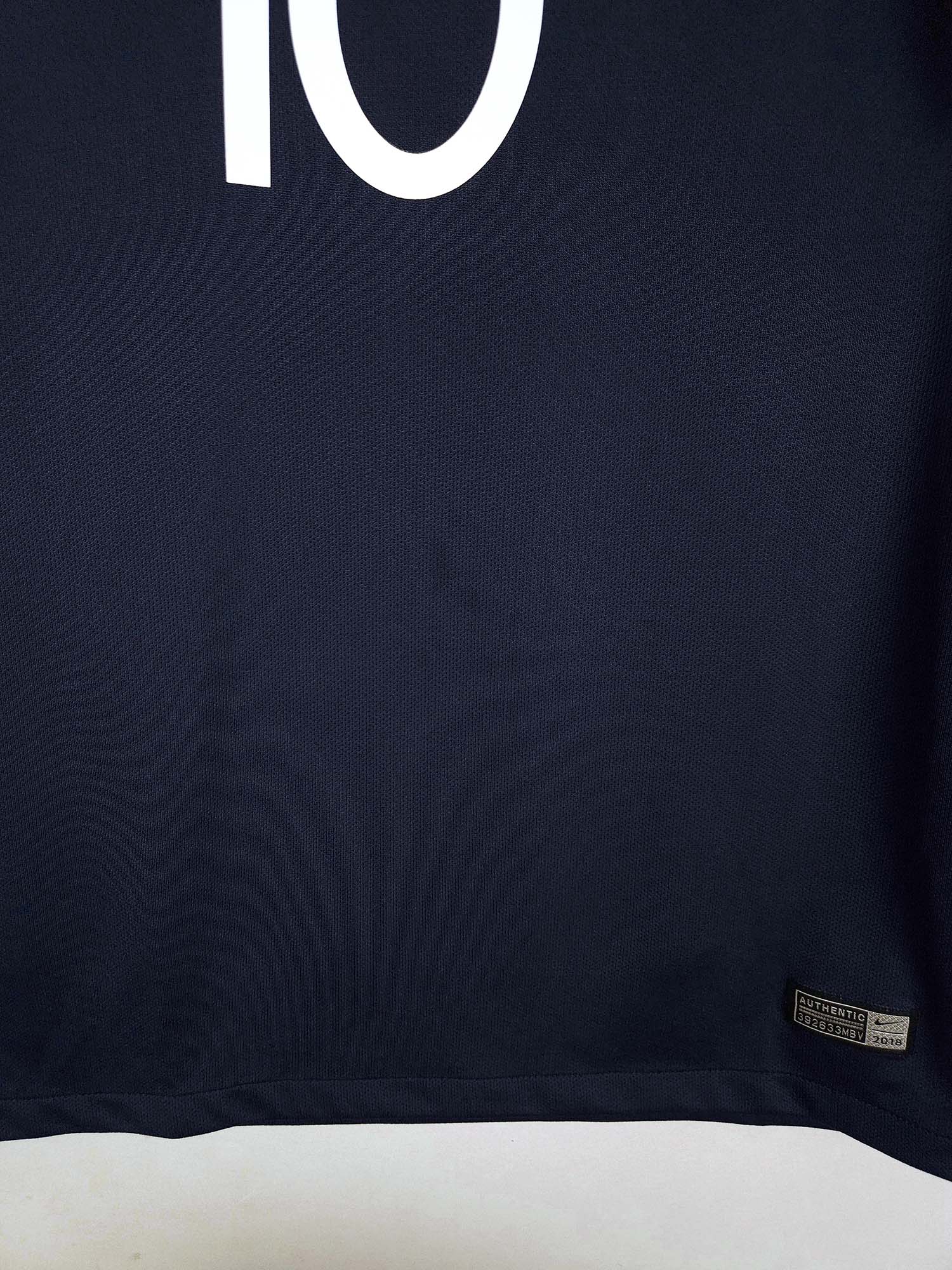 2018-19 France Home Shirt Mbappe #10