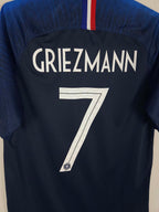 2018-19 France Home Shirt Griezmann #7