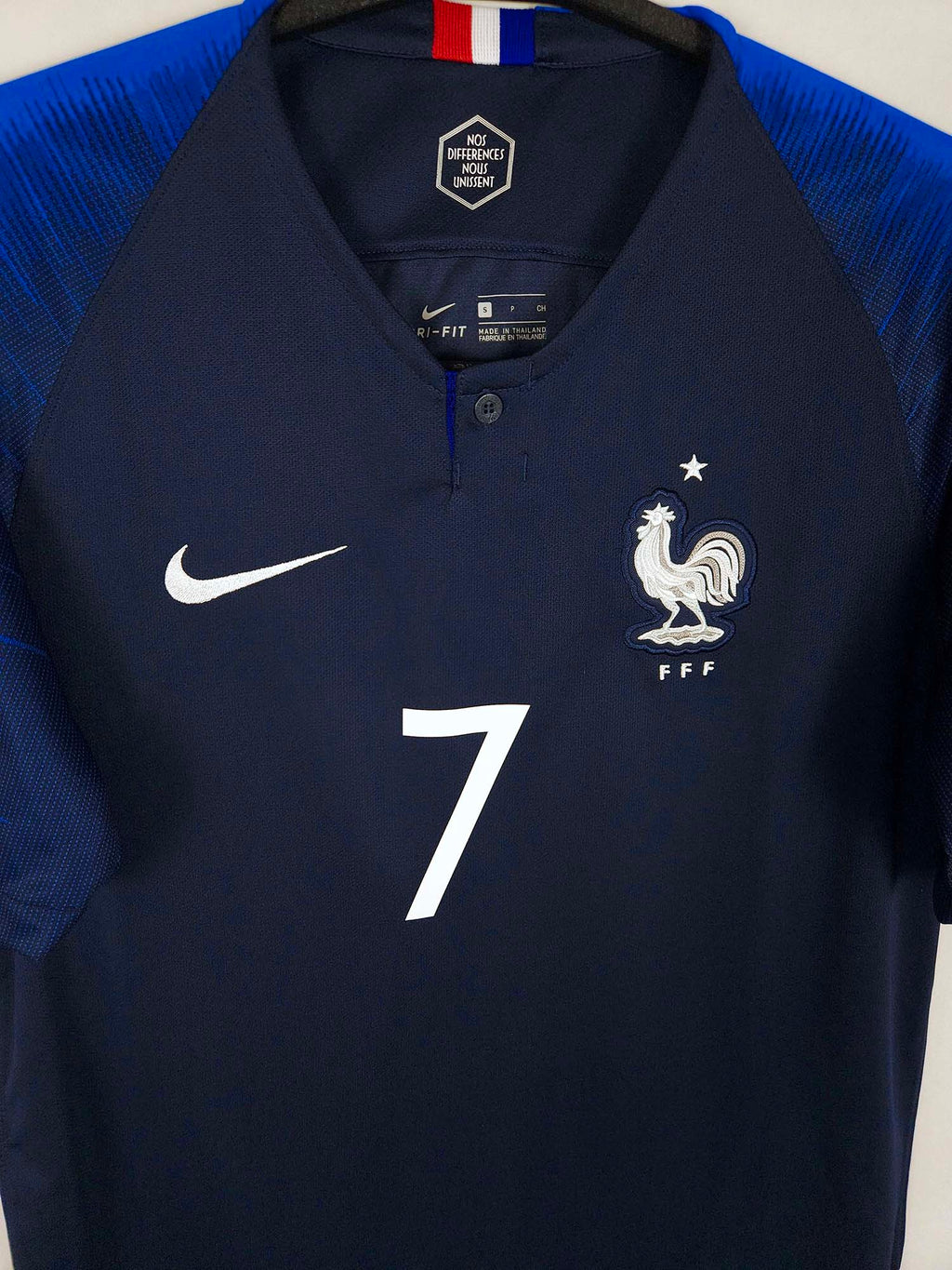 2018-19 France Home Shirt Griezmann #7