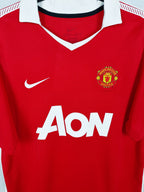 2010-11 Manchester United Home Shirt Nani #17 - detailed view