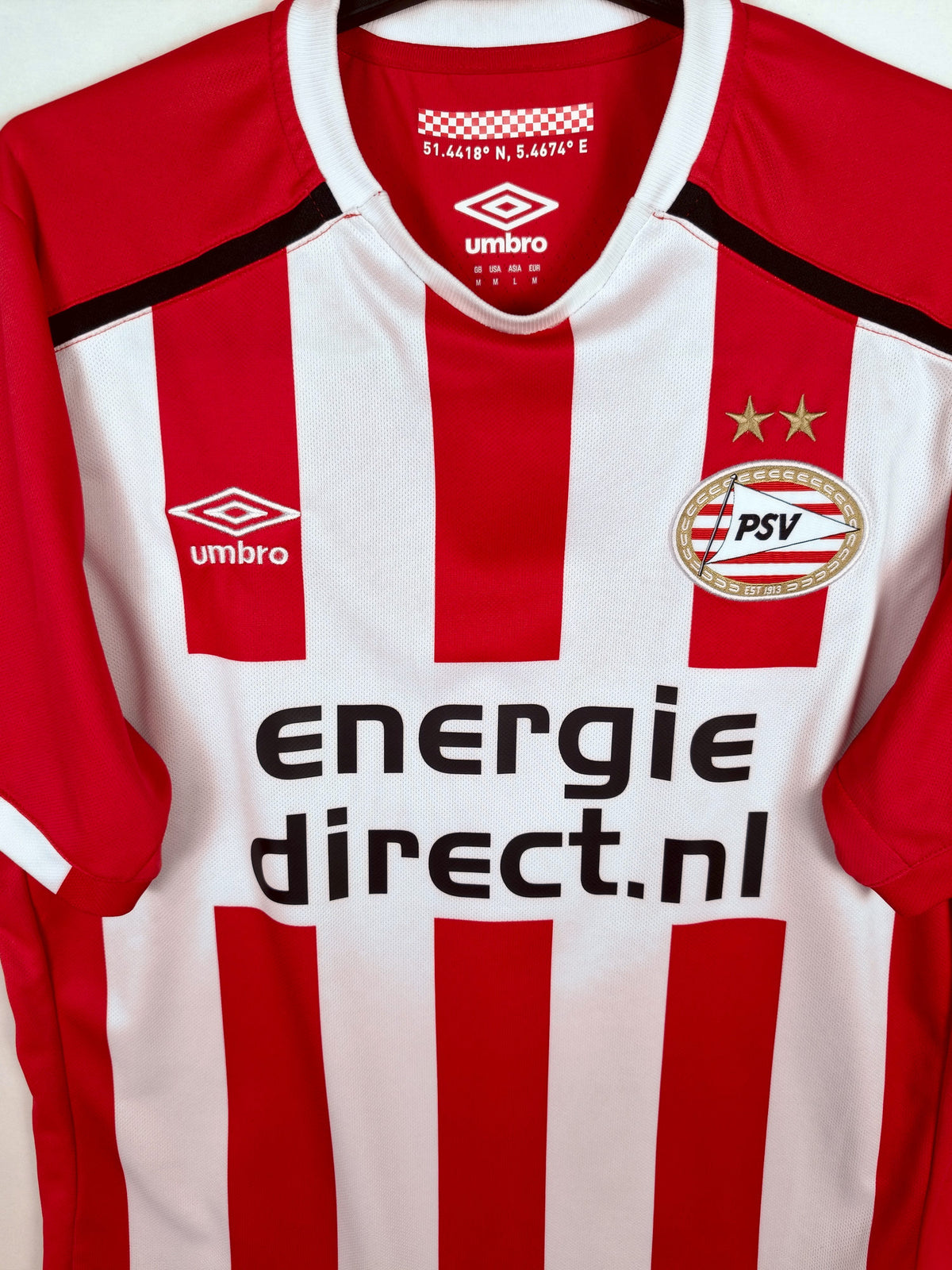 2016-17 PSV Home Shirt