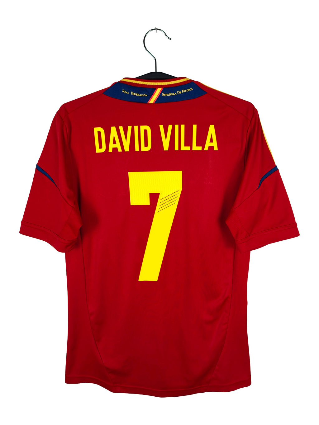 2011-12 Spain Home Shirt David Villa #7