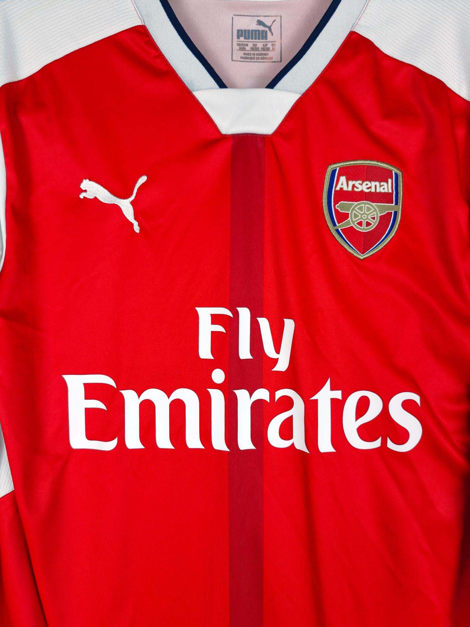 2016-17 Arsenal Home Shirt Özil #11 (LS)