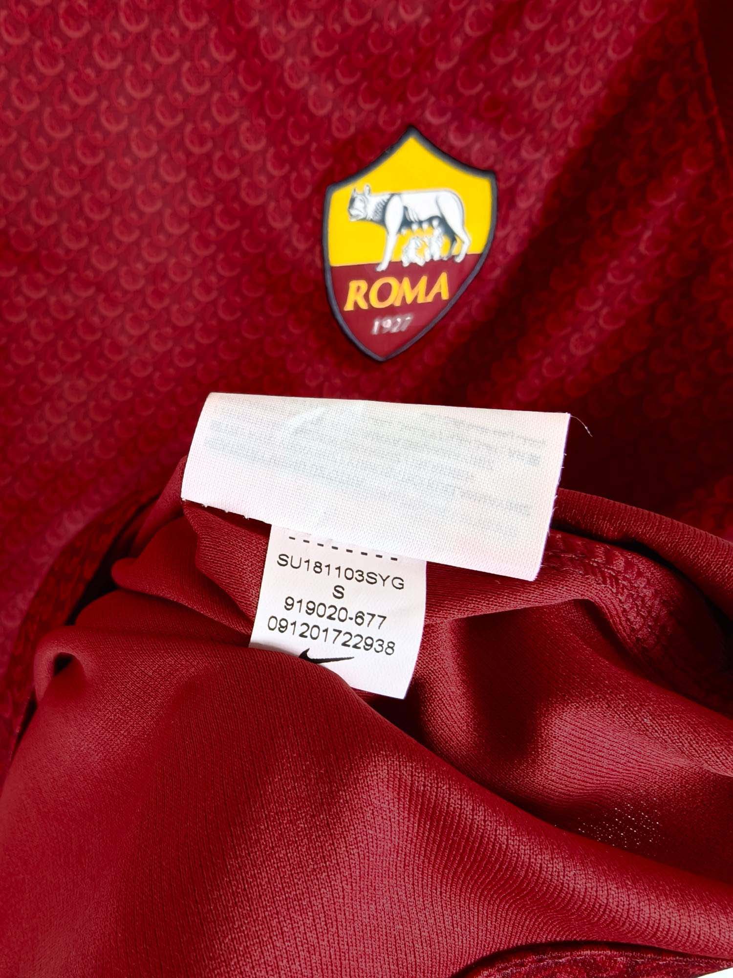 2018-19 AS Roma Home Shirt