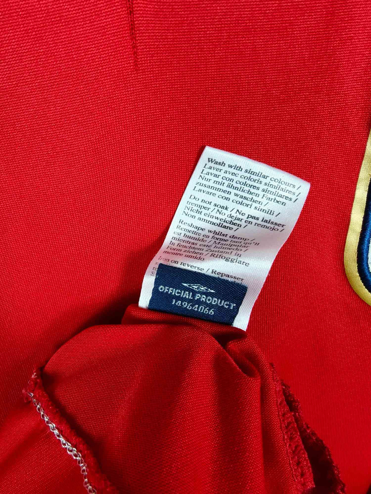 2006-08 England Away Shirt Beckham #7