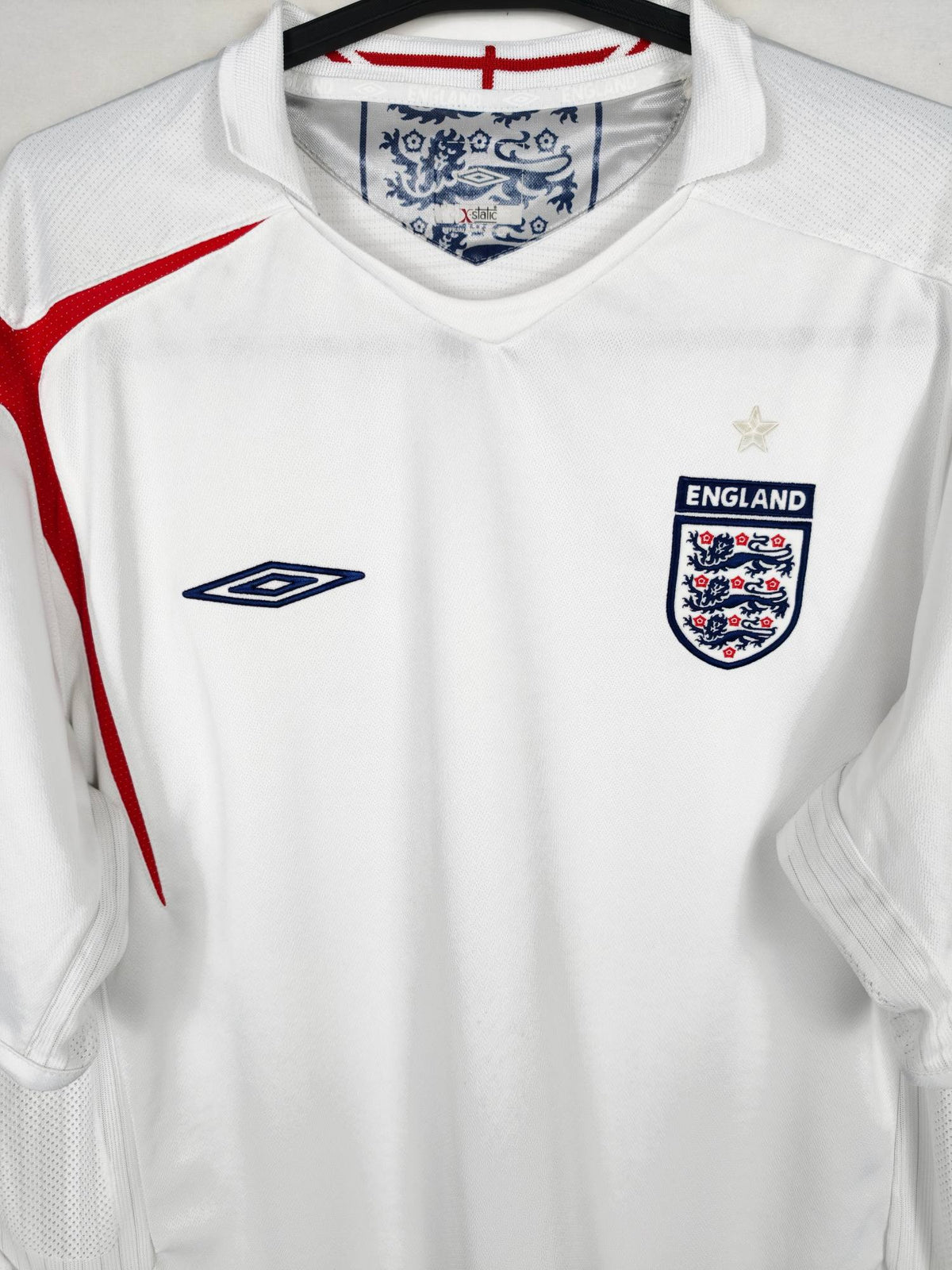 2005-07 England Home Shirt