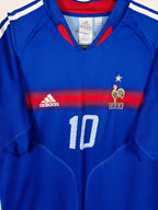 2004-06 France Home Shirt Zidane #10