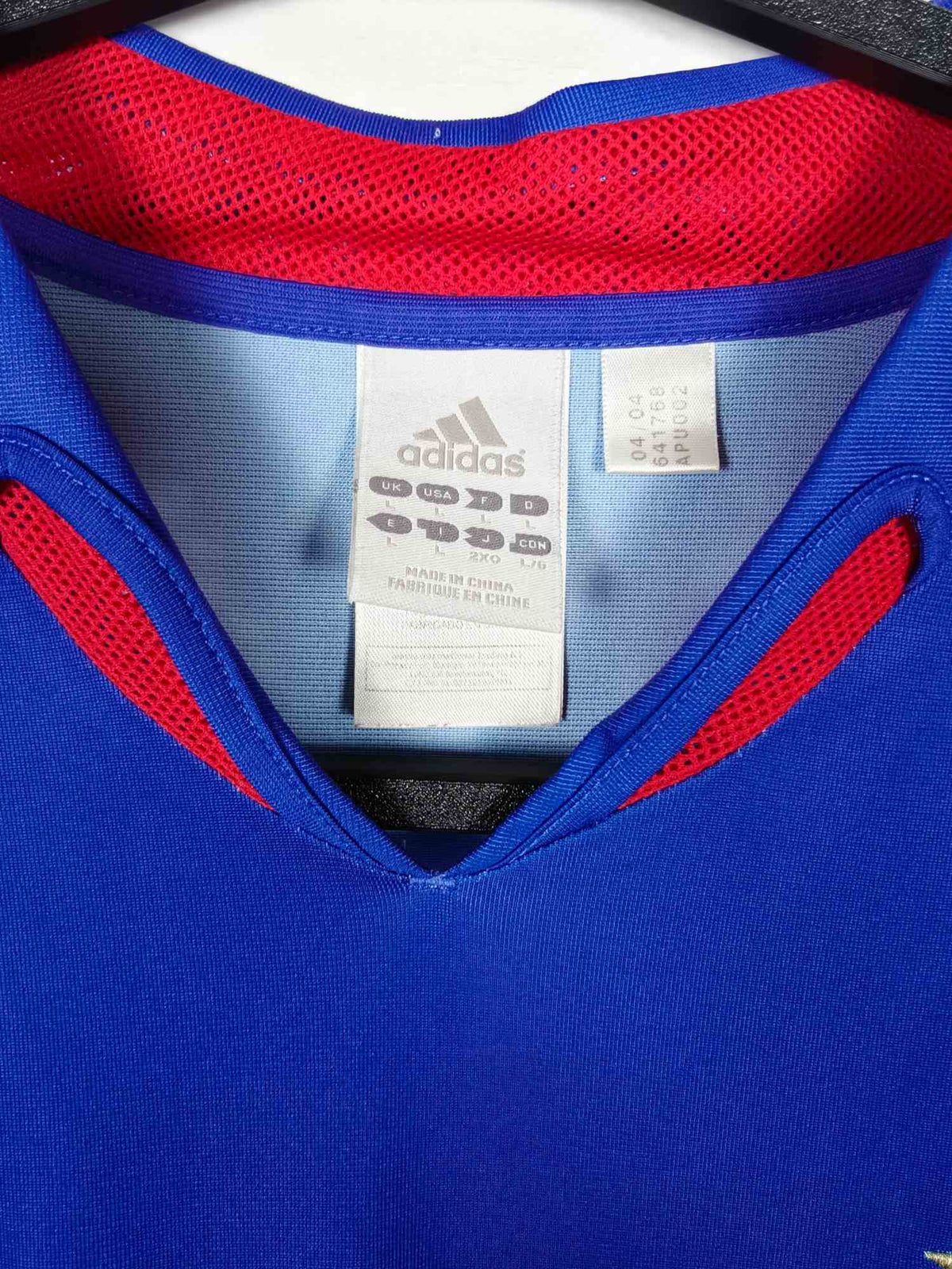 2004-06 France Home Shirt Zidane #10