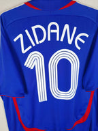 2006-07 France Home Shirt Zidane #10
