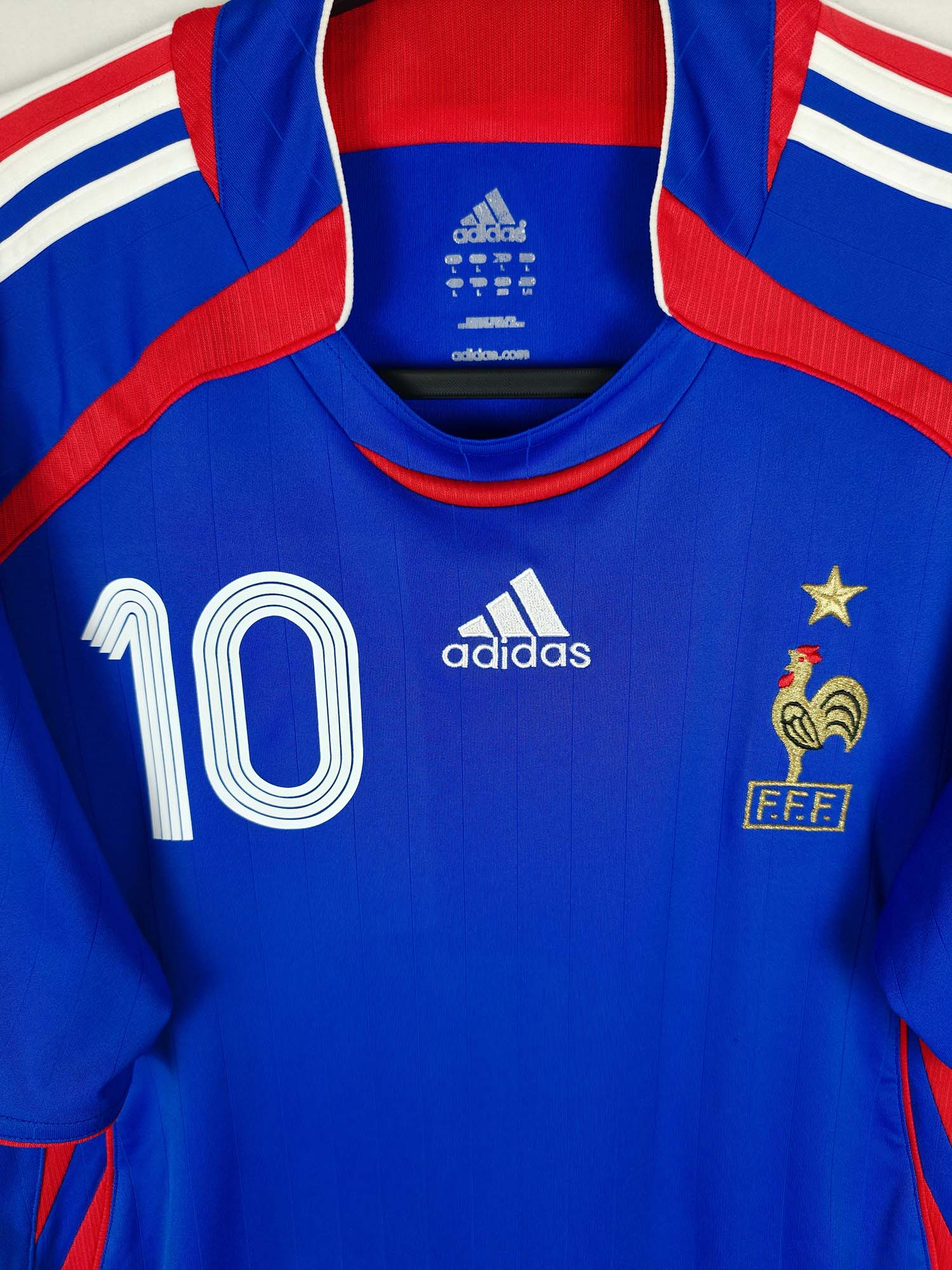 2006-07 France Home Shirt Zidane #10