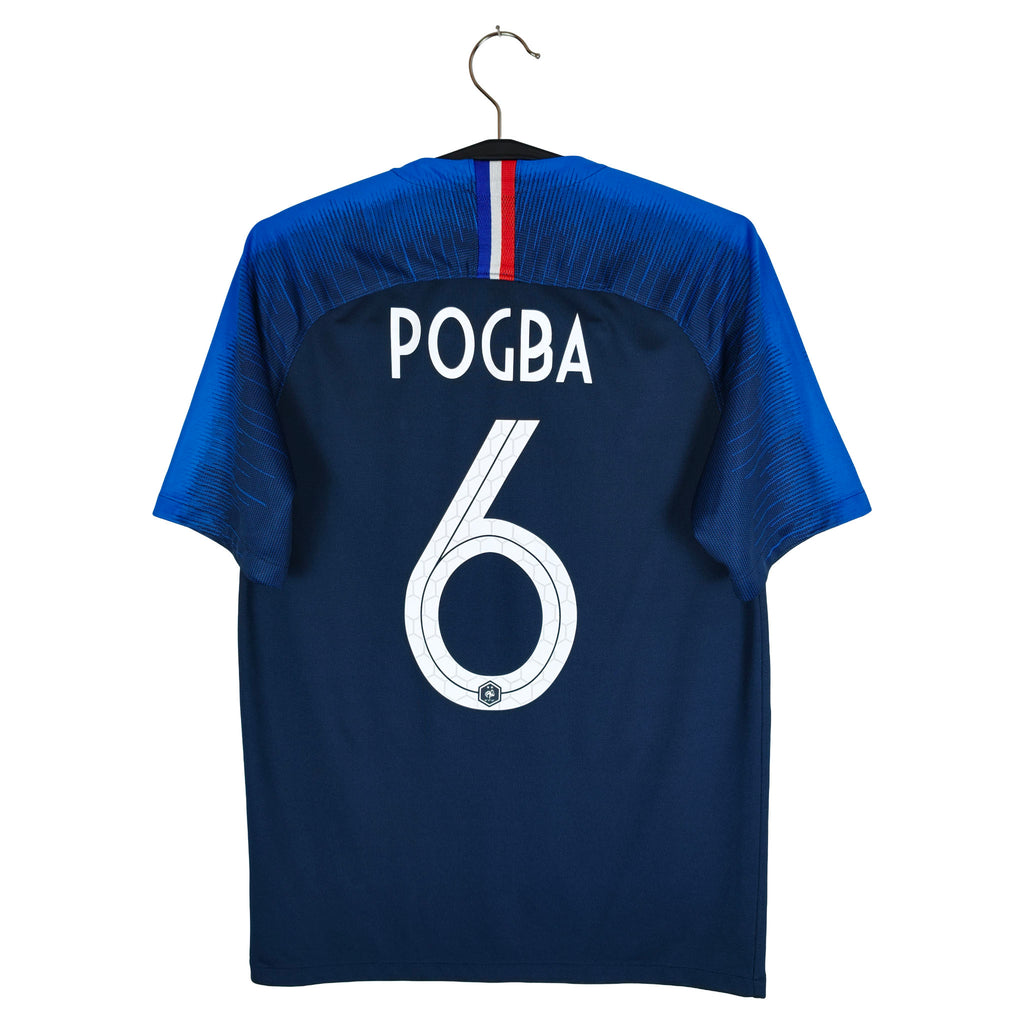 2018-19 France Home Shirt Pogba #6
