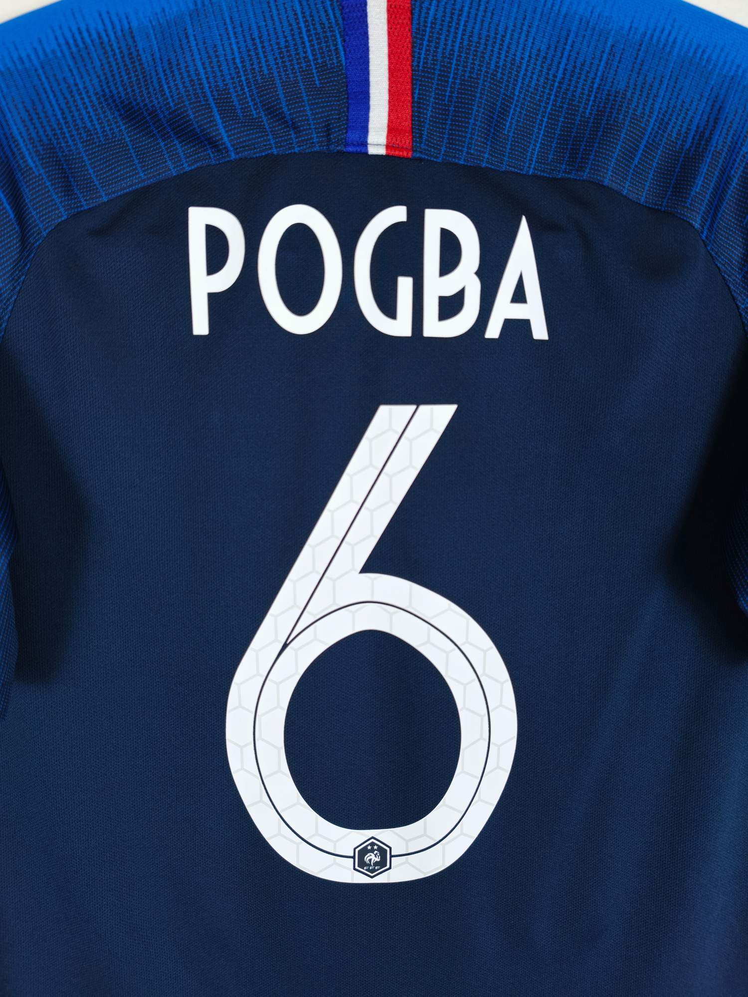 2018-19 France Home Shirt Pogba #6