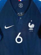 2018-19 France Home Shirt Pogba #6