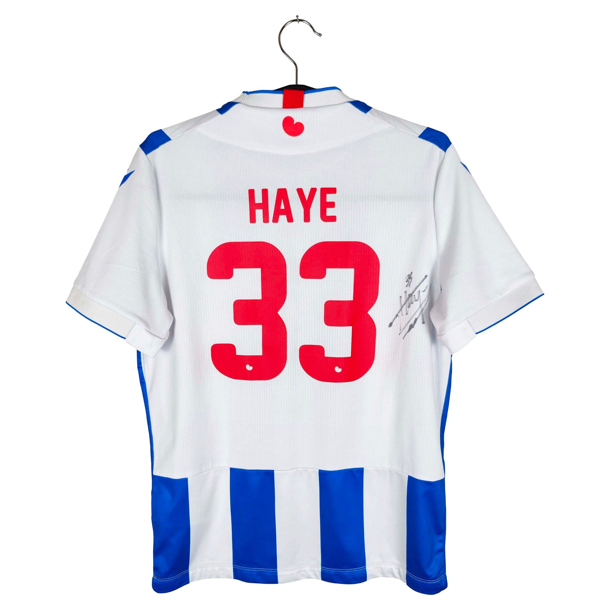 2023-24 Heerenveen Home Shirt (Signed) Haye #33